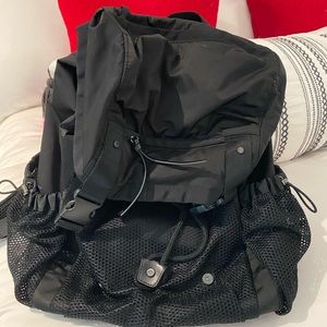 lulu lemon black backpack